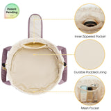 Barrel Drawstring Toiletry Makeup Bag