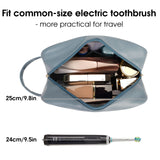 PU Leather Travel Toiletry Bag Dopp Kit