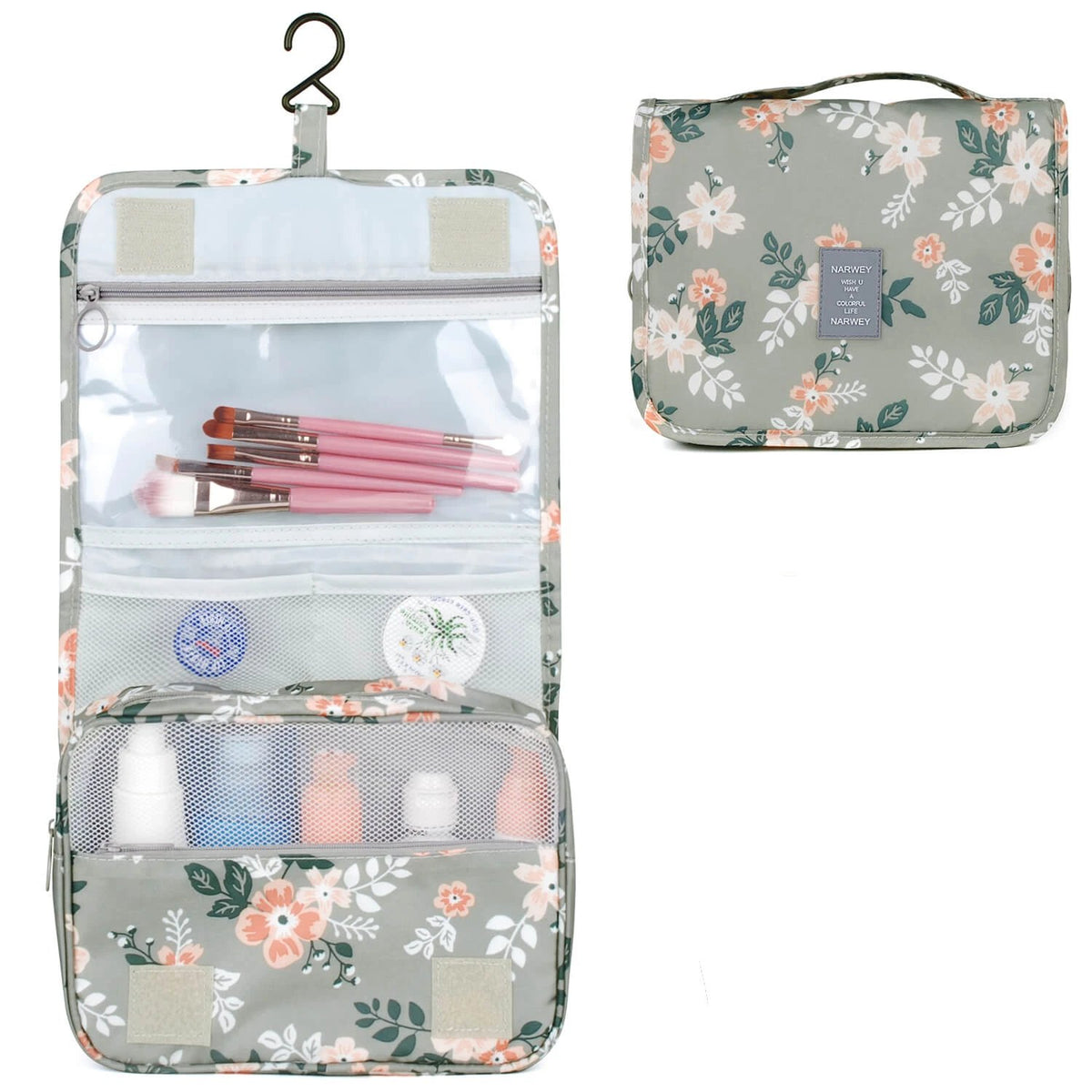 NW5126 Travel Toiletry Cosmetic Bag With Handle – narwey