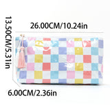 Makeup Bags for Purse, Mini Clear Coated Cosmetic Bags