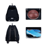 Men Drawstring Sports Backpack with Shoe Compartment, SN6050