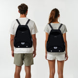 Men Drawstring Sports Backpack with Shoe Compartment, SN6050