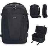 Carry on Travel Backpack for Men, Airline Approved 18x14x8 Spirit Airlines Personal Item Bag, 13 Pockets Casual Daypack, Waterproof Gym Backpacks 30L