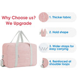 Narwey 3112 Foldable Duffel Bag Tote with Shoulder Strap (For Spirit Airlines)
