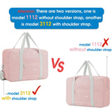 Narwey 3112 Foldable Duffel Bag Tote with Shoulder Strap (For Spirit Airlines)