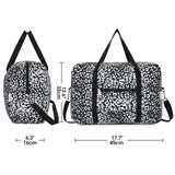 Narwey 3112 Foldable Duffel Bag Tote with Shoulder Strap (For Spirit Airlines)