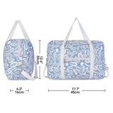 Narwey 3112 Foldable Duffel Bag Tote with Shoulder Strap (For Spirit Airlines)