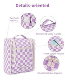 Narwey Small Hanging Toiletry Bag Women Travel Toiletries Bag Cosmetic Makeup Bags for Women