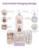Narwey Small Hanging Toiletry Bag Women Travel Toiletries Bag Cosmetic Makeup Bags for Women