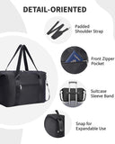 Narwey for Ryanair Cabin Bag 40x30x20 Underseat Foldable Travel Duffel Ryan Air Hospital Bag Carry on Hand Luggage Holdall Tote Weekend Overnight Bag for Women and Men 20L