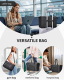 Narwey for Ryanair Cabin Bag 40x30x20 Underseat Foldable Travel Duffel Ryan Air Hospital Bag Carry on Hand Luggage Holdall Tote Weekend Overnight Bag for Women and Men 20L