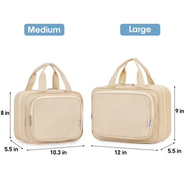 Travel Hanging Toiletry Bag Large/Medium Size – narwey