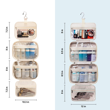 Travel Hanging Toiletry Bag Large/Medium Size – narwey