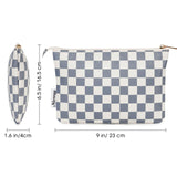 NARWEY Vegan Leather Travel Makeup Pouch - NW5808