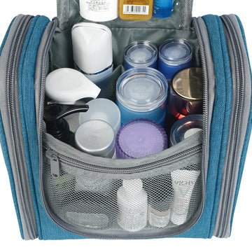 Dropship Toiletry Bag Travel For Women Men With Hanging Hook,  Water-resistant Travel Organizer Kit For Toiletries Make Up Accessories to  Sell Online at a Lower Price