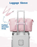 Narwey for Ryanair Cabin Bag 40x30x20 Underseat Foldable Travel Duffel Ryan Air Hospital Bag Carry on Hand Luggage Holdall Tote Weekend Overnight Bag for Women and Men 20L