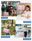 Narwey for Ryanair Cabin Bag 40x30x20 Underseat Foldable Travel Duffel Ryan Air Hospital Bag Carry on Hand Luggage Holdall Tote Weekend Overnight Bag for Women and Men 20L