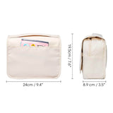 Hanging Travel Toiletry Make up Organizer Bag Pure Color
