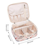 Narwey Travel Large Cosmetic Case Makeup Bag