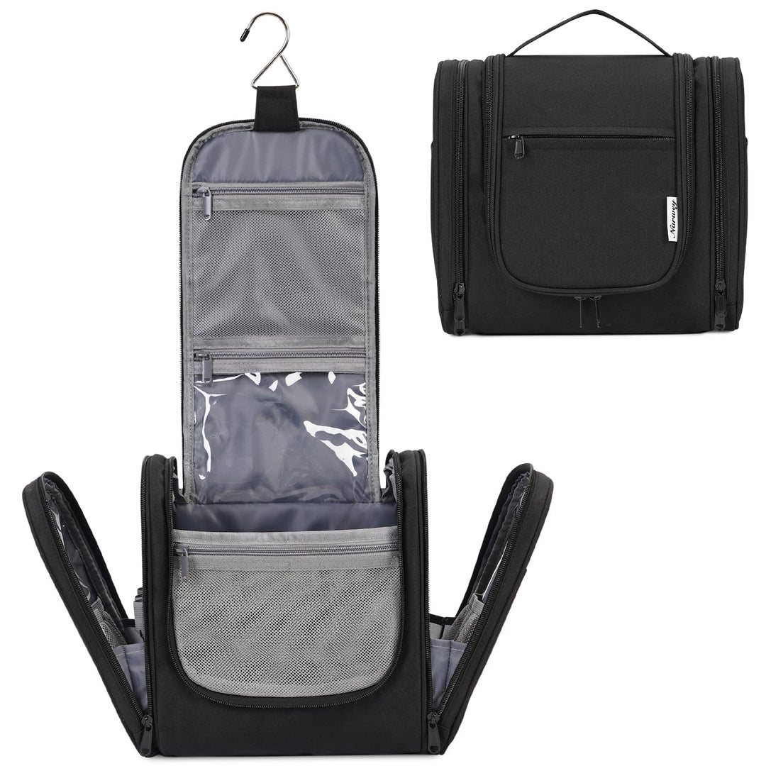 Hanging Toiletry Makeup Bag Dry Wet Separation