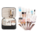 Narwey Vegan Leather Makeup Cosmetic Case Set (2 PCS)