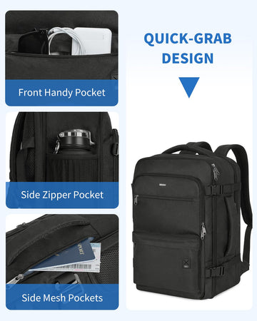 backpack nauru travel Men's Travel Laptop Backpacks with Wet Pocket – narwey