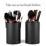 Narwey Makeup Brushes Holder Organizer Travel Cup Storage