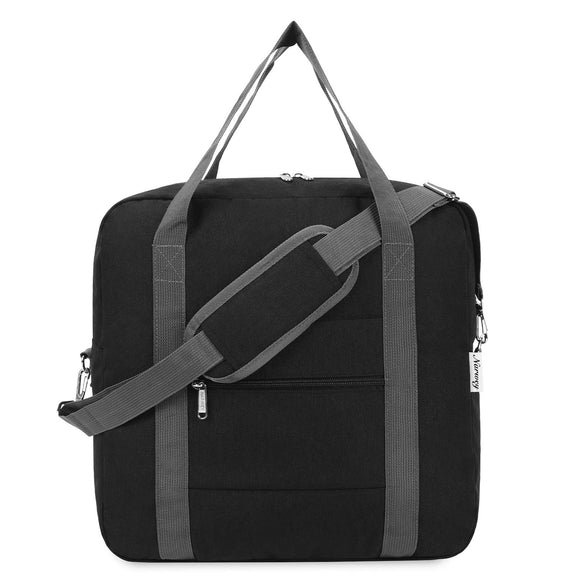 Foldable Travel Duffel Bag Carry on Luggage With Shoulder Strap