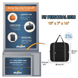 Foldable Travel Duffel Bag Carry on Luggage With Shoulder Strap