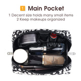 Narwey Travel Cosmetic Makeup Pouch For Women