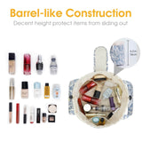 Barrel Drawstring Toiletry Makeup Bag
