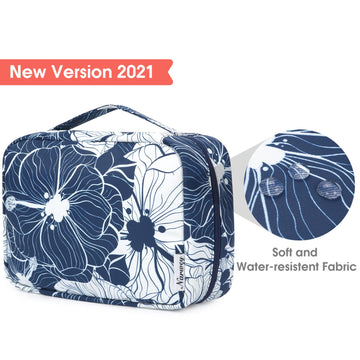 folding travel toiletry bag Hanging Travel Toiletry Bag Cosmetic Make up Organizer for Women and Girls Waterproof – narwey
