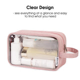 Clear Toiletry Bag Traveling Dopp Kit Makeup Bag Organizer