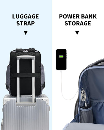 battery bank laptop backpacks anti theft Mark Ryden USA Official Store | CAESAR A small anti Anti-Theft Backpacks with RFID Blocking,