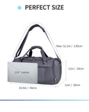 38L Backpack with Shoe Compartment & Wet Pocket, Sport Gym Bag