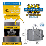 Narwey Airlines Approved Carry on Duffel Bag