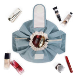 Barrel Drawstring Toiletry Makeup Bag