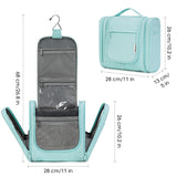 Hanging Toiletry Makeup Bag Dry Wet Separation - NW5204