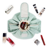 Barrel Drawstring Toiletry Makeup Bag
