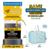 Narwey Airlines Approved Carry on Duffel Bag