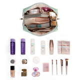 Narwey 5248 Travel Cosmetic Organizer Vegan Leather Makeup Bag For Women