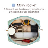 NARWEY Vegan Leather Makeup Bag For Women - NW5238