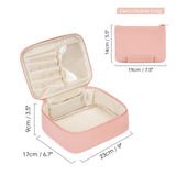Narwey Vegan Leather Makeup Cosmetic Case Set (2 PCS)