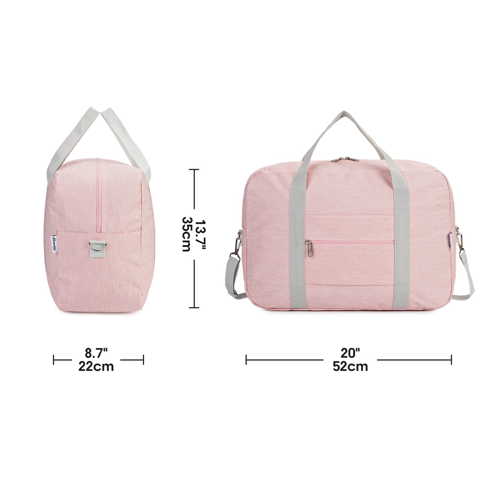 Buy Foldable Travel Duffel Bag Carry on Luggage With Shoulder Strap narwey