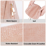 NARWEY Vegan Leather Makeup Bag For Women - NW5238