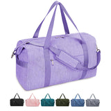 NW0330901 - Narwey Carry on luaggage 22x14x9 Airlines Approved Foldable Carry on Bag Travel Duffel Packable Duffle with Wet Pocket Overnight for Women and Men 40L