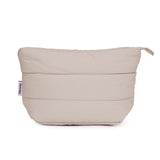 Narwey Puffy Makeup Bag for Purse Travel Women Girl, Puffer Cosmetic Bag Makeup Zipper Pouch, Cute Make Up Organizer Bags, Travel Toiletry Bag Toiletries