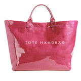 PVC Tote Bag for Women Clear Plastic Handbag Large Work