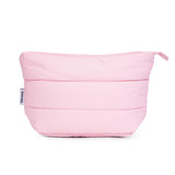 Narwey Puffy Makeup Bag for Purse Travel Women Girl, Puffer Cosmetic Bag Makeup Zipper Pouch, Cute Make Up Organizer Bags, Travel Toiletry Bag Toiletries