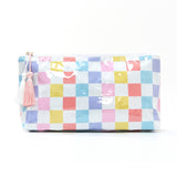 Makeup Bags for Purse, Mini Clear Coated Cosmetic Bags